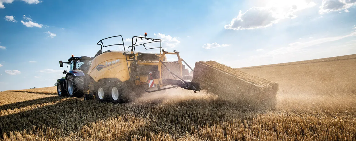 История на съвременното балиране от New Holland