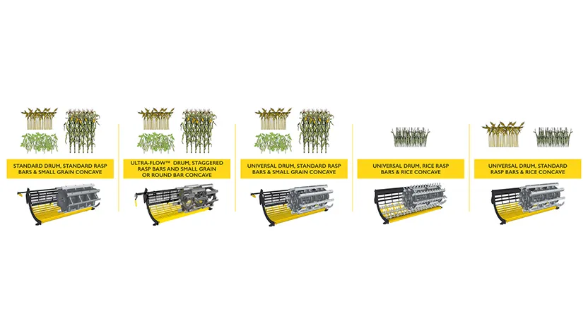 STANDARD SECTIONAL CONCAVE: EASY TO MANAGE, QUICK TO CHANGE
