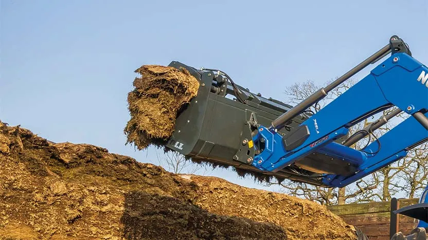 Създаден за съчетаване с товарач New Holland